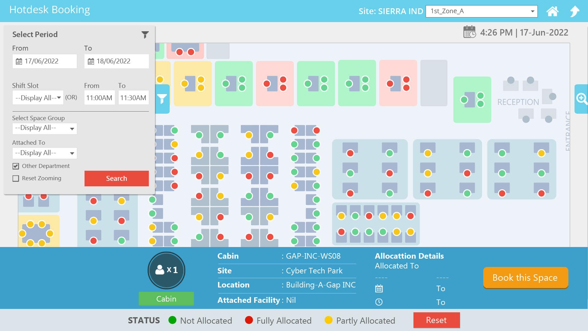 Hotdesk Booking